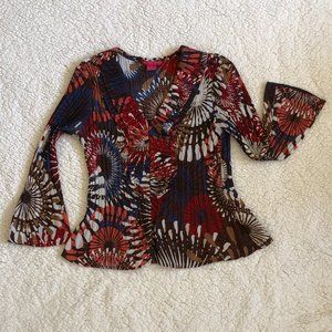 Sunny Leigh multi-colored top, Size 4P
